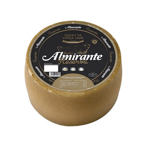 pieza queso oveja reserva almirante asturiana para hostelería distribuidor en Castilla y León