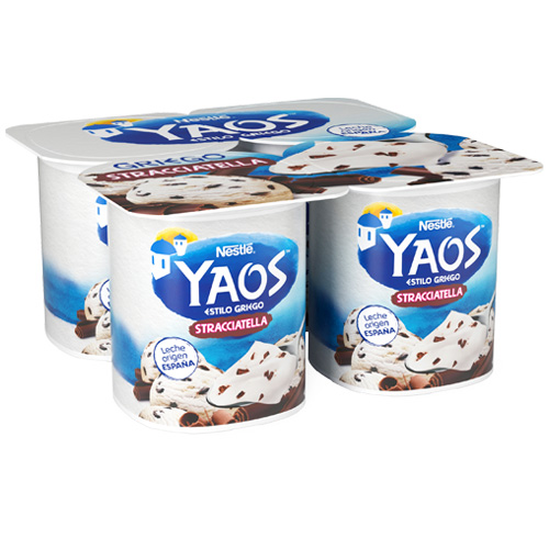yogur griego stracciatella nestle para alimentación distribuidor en Castilla y León
